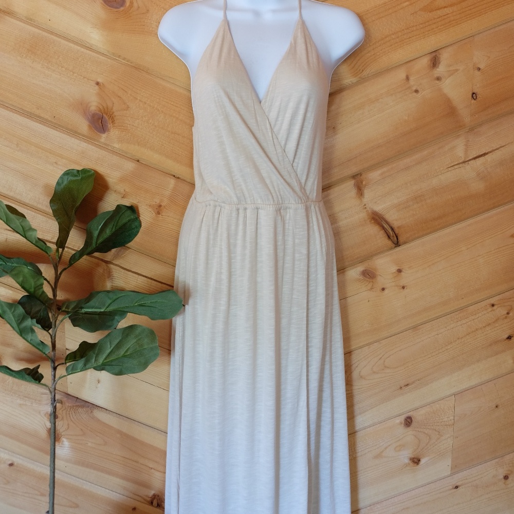 Cynthia Rowley Cream Maxi Dress